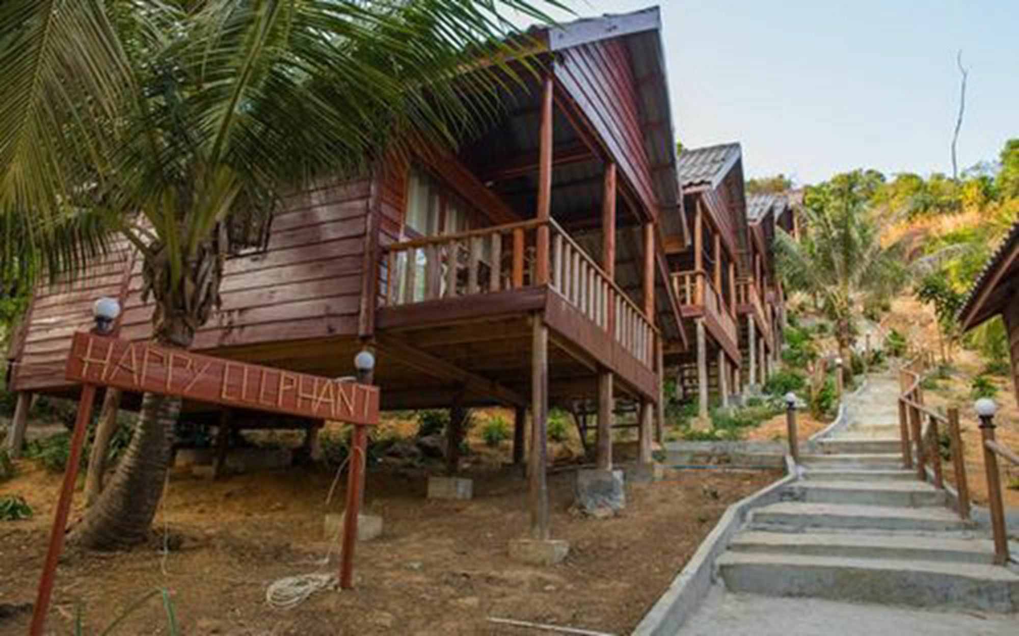 Happy Elephant Bungalows Kaoh Touch Bagian luar foto